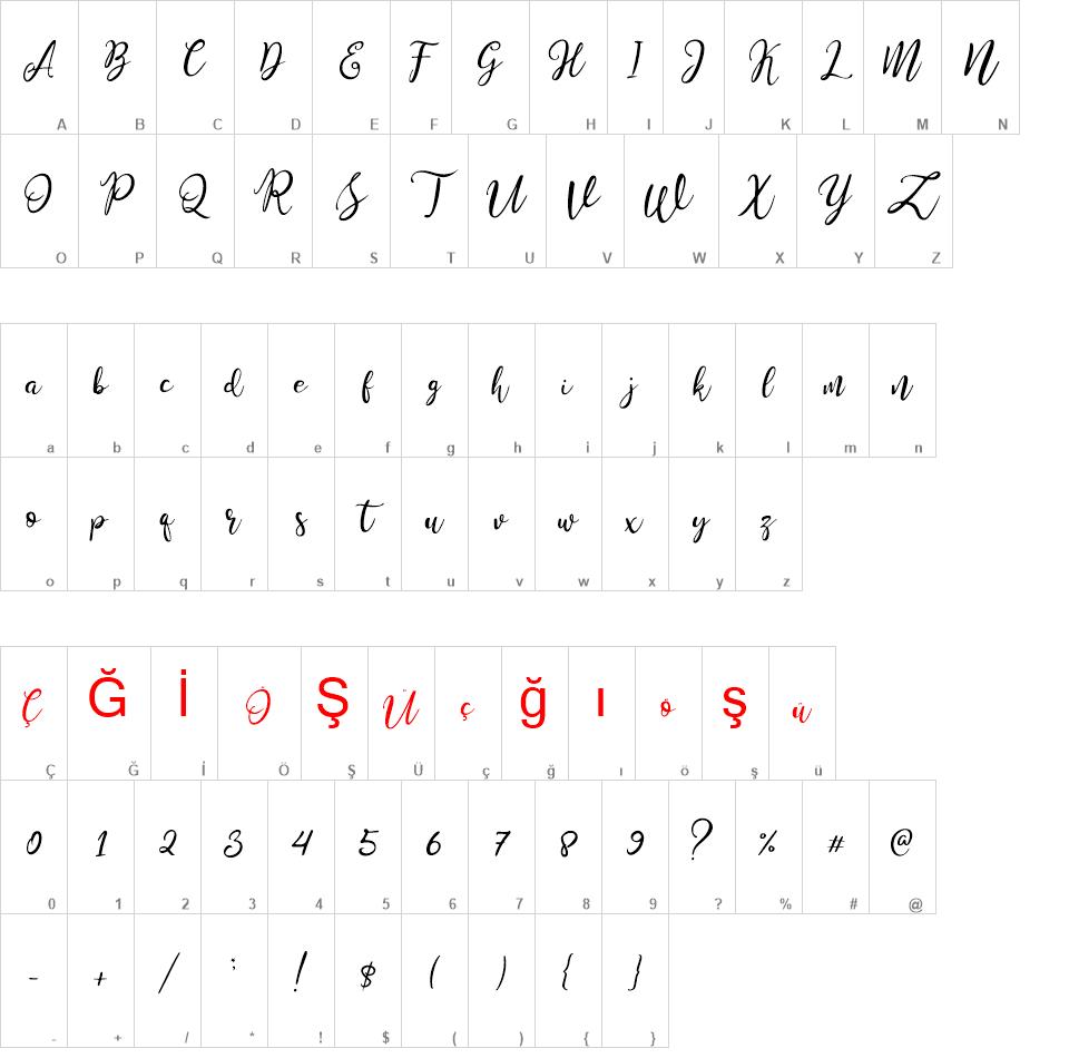 Stella Wilson font